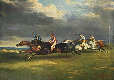 The Epsom Derby Theodore Gericault